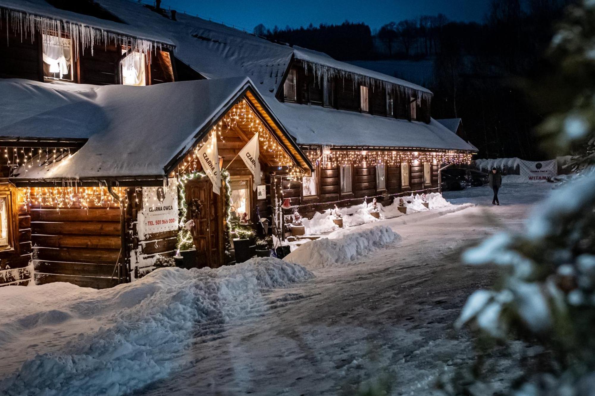 イステブナ Czarna Owca Bed & Breakfast エクステリア 写真